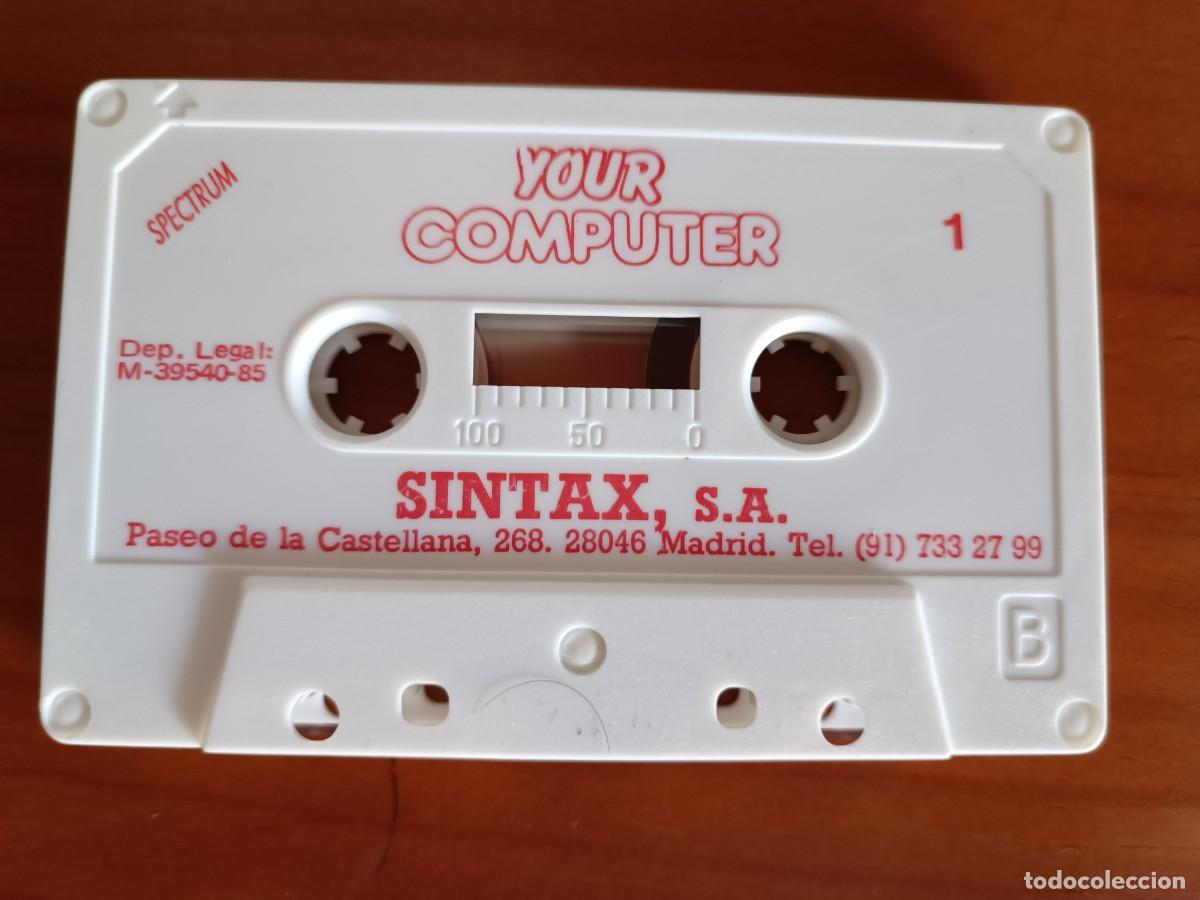 Videojuegos y consolas: O168 CASSETTE PROGRAMAS SPECTRUM YOUR COMPUTER - Foto 3