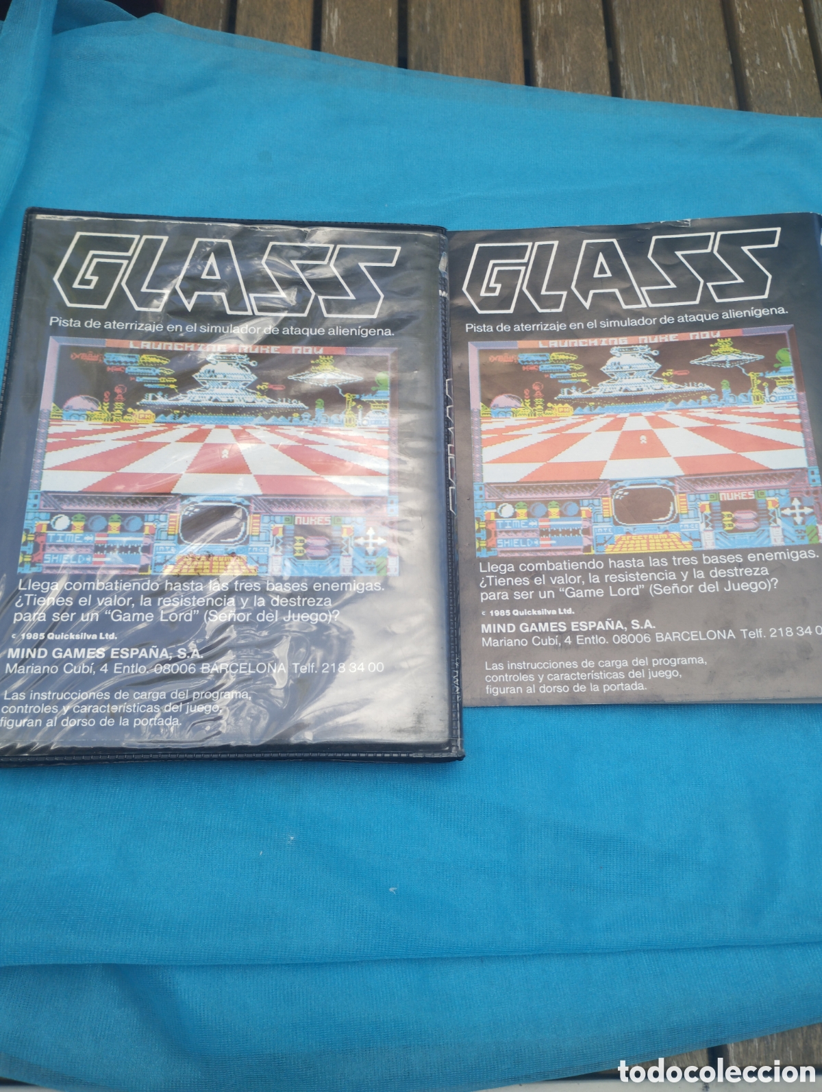 Videojuegos y consolas: Juego de Spectrum 48k Glass - Foto 3