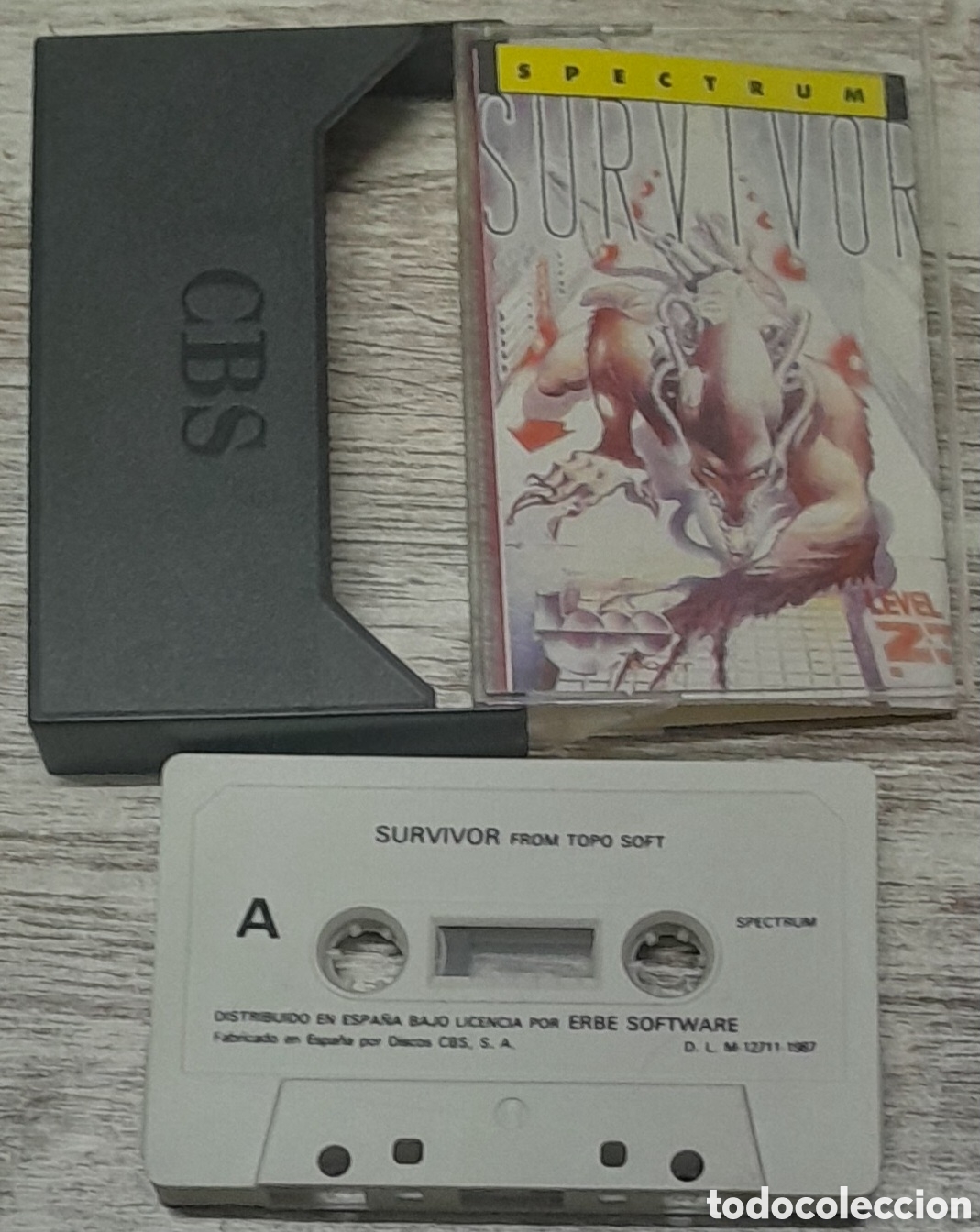 Videojuegos y consolas: SURVIVOR - TOPO - SPECTRUM - Foto 1