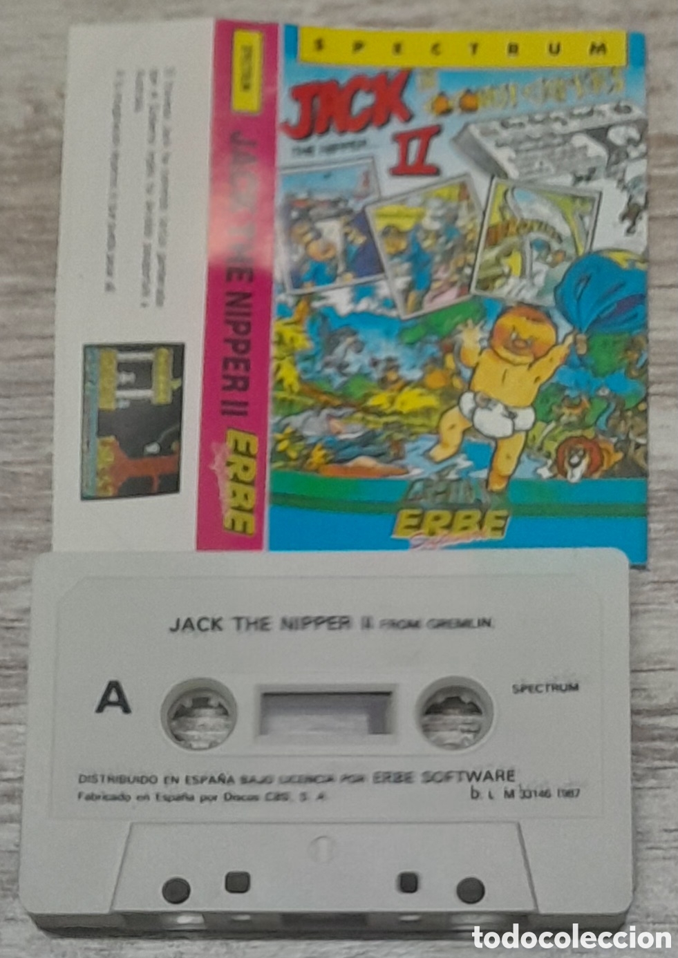 Videojuegos y consolas: JACK THE NIPPER ... II IN COCONUT CAPERS - Foto 1