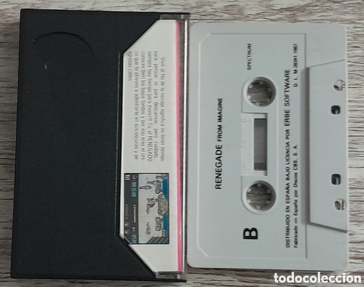 Videojuegos y consolas: RENEGADE - ERBE - SPECTRUM - Foto 2