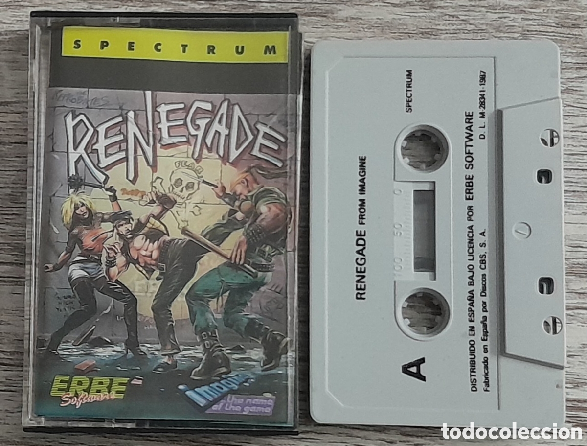 Videojuegos y consolas: RENEGADE - ERBE - SPECTRUM - Foto 1