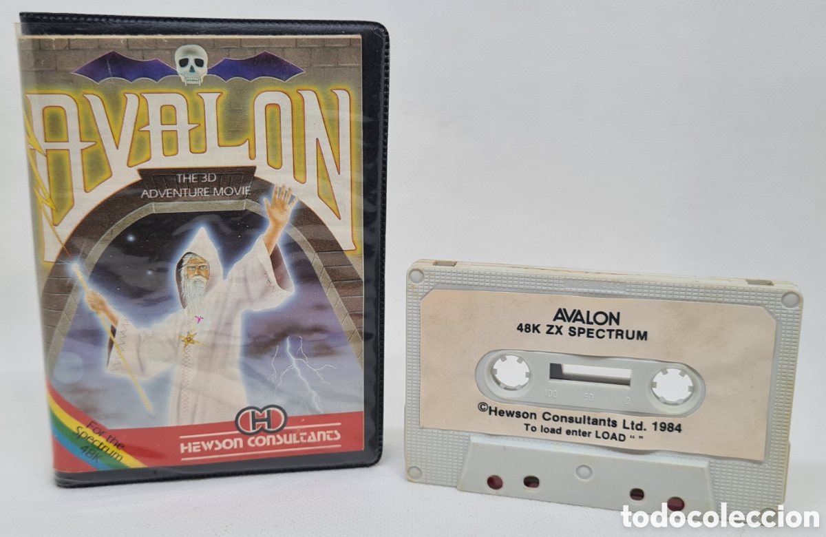 Videojuegos y consolas: JUEGO SPECTRUM 48K AVALON CON TODAS LAS INSTRUCCIONES MAPAS Y CODIGOS - Foto 1