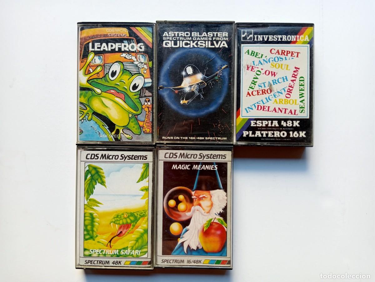 Videojuegos y consolas: Lote de 5 casettes para Spectrum - Foto 1