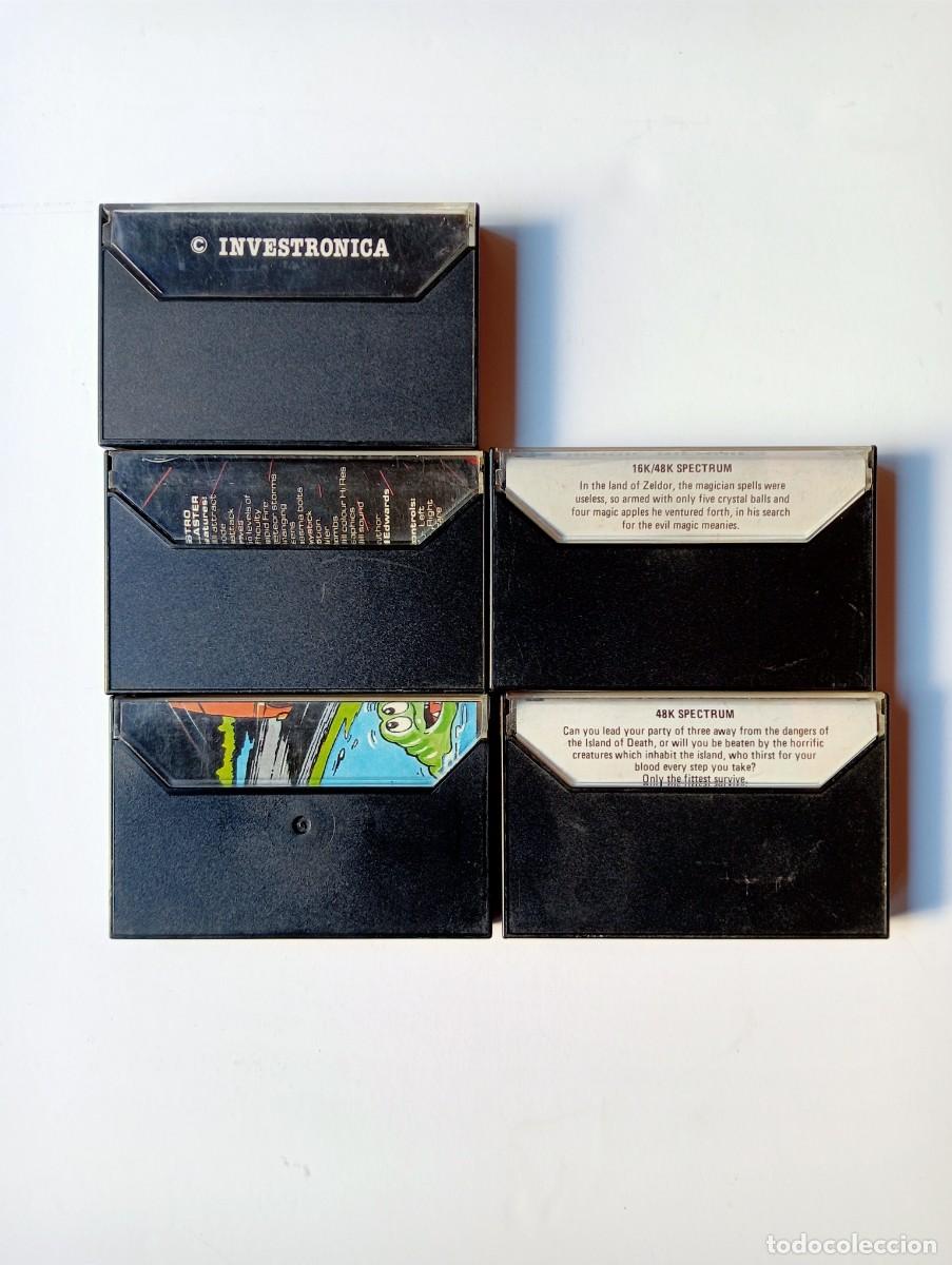 Videojuegos y consolas: Lote de 5 casettes para Spectrum - Foto 2