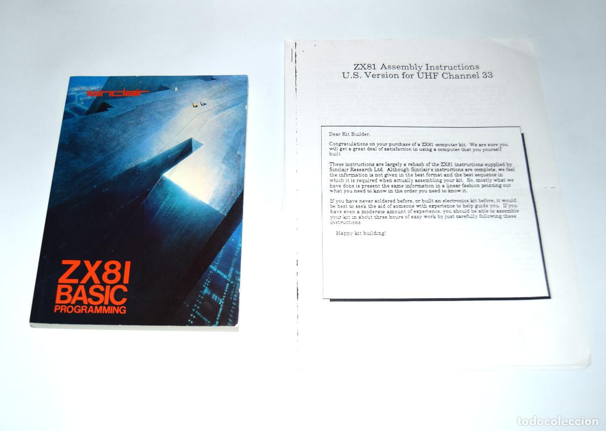 Videojuegos y consolas: Kit Sinclair ZX81 nuevo version USA - Foto 9