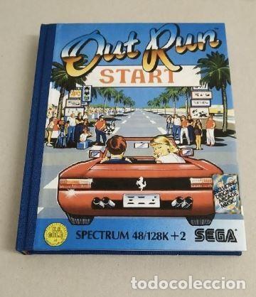 Videojuegos y consolas: LIBRETA JUEGO OUT RUN SPECTRUM - Foto 1