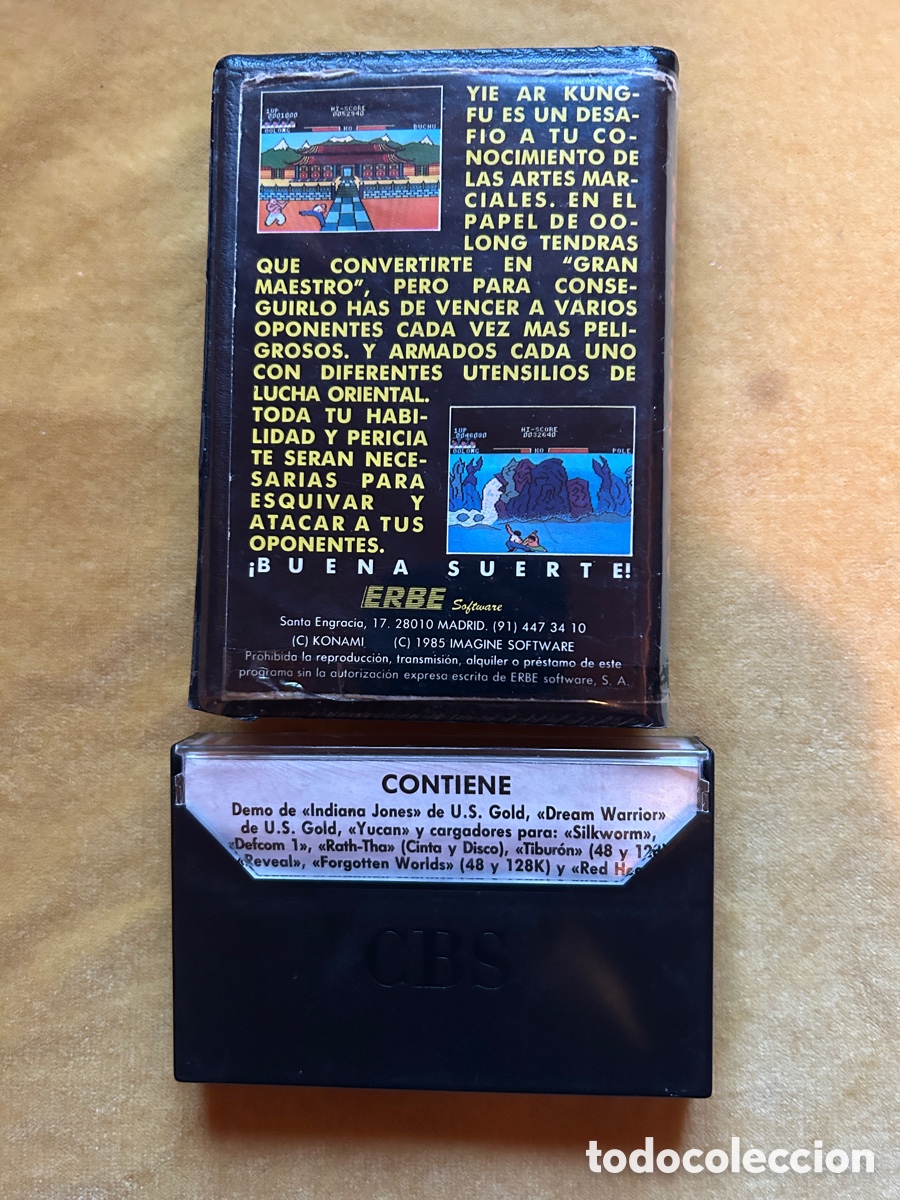 Videojuegos y consolas: Pack Spectrum Yie-ar KunFu/Indy Microhobby - Foto 2