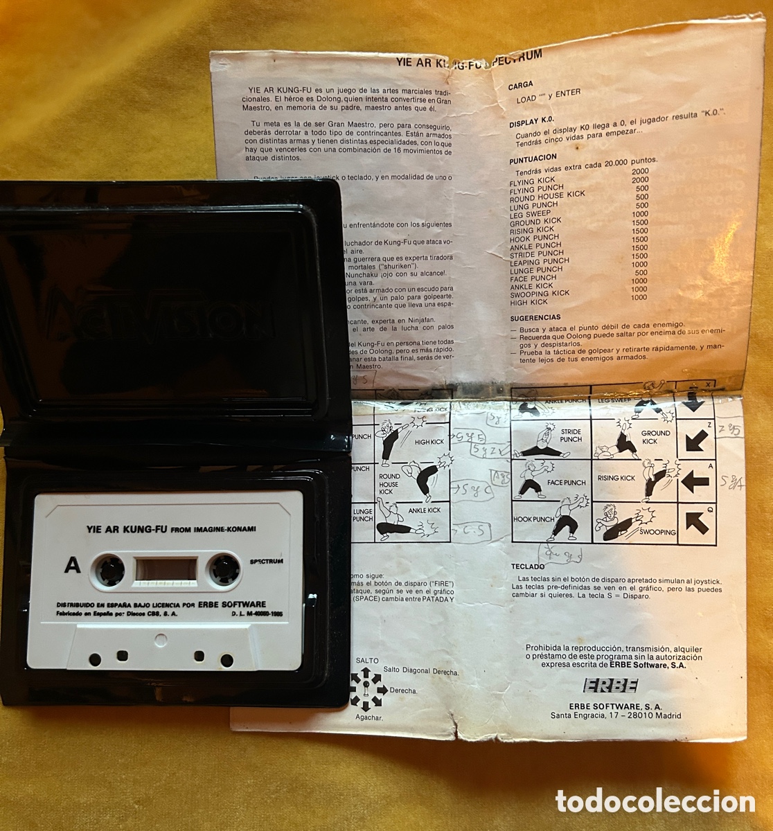 Videojuegos y consolas: Pack Spectrum Yie-ar KunFu/Indy Microhobby - Foto 4