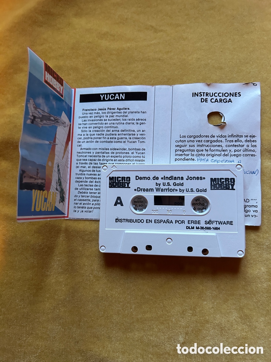 Videojuegos y consolas: Pack Spectrum Yie-ar KunFu/Indy Microhobby - Foto 5