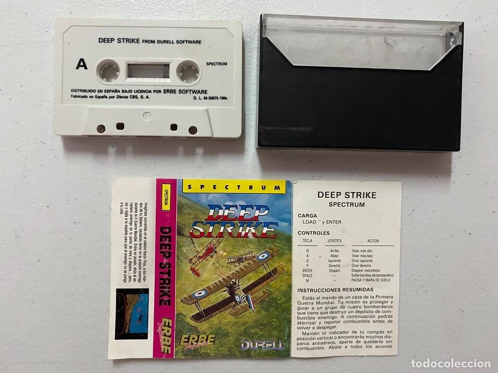 Videojuegos y consolas: DEEP STRIKE - VIDEOJUEGO SPECTRUM - Foto 2