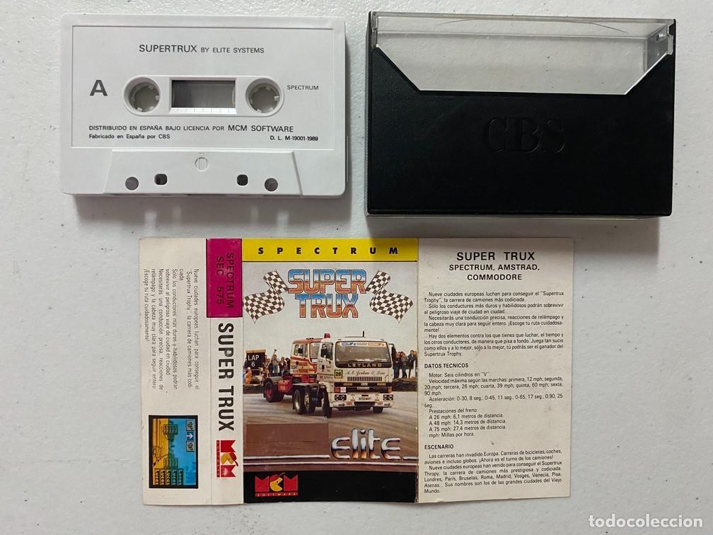 Videojuegos y consolas: SUPER TRUX - VIDEOJUEGO SPECTRUM - Foto 2