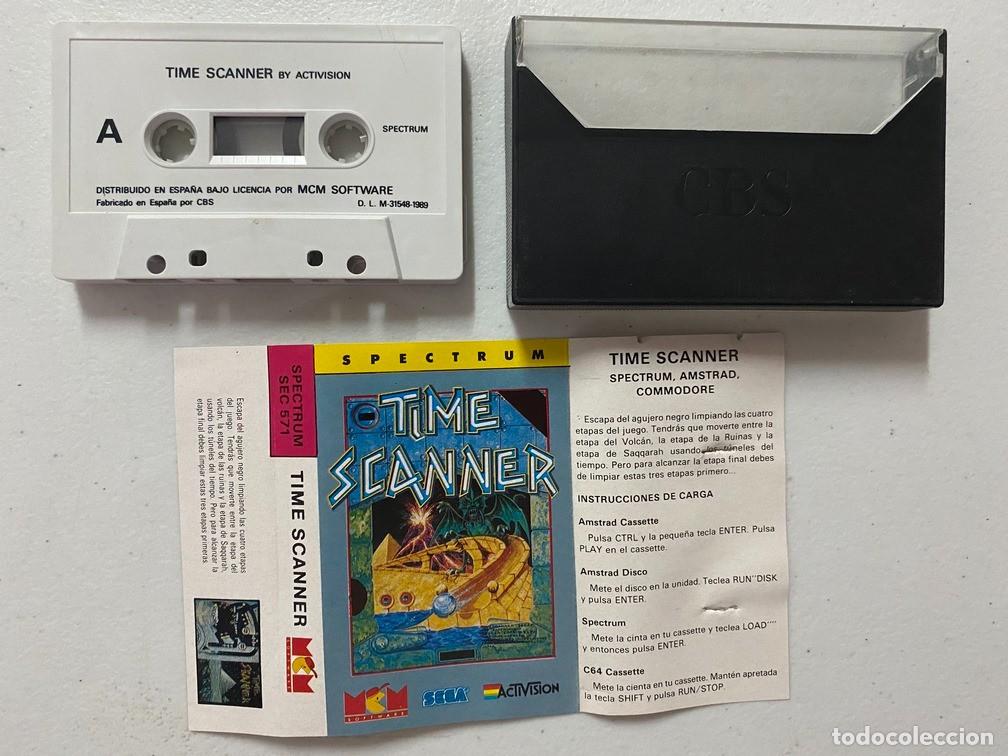 Videojuegos y consolas: TIME SCANNER - VIDEOJUEGO SPECTRUM - Foto 2