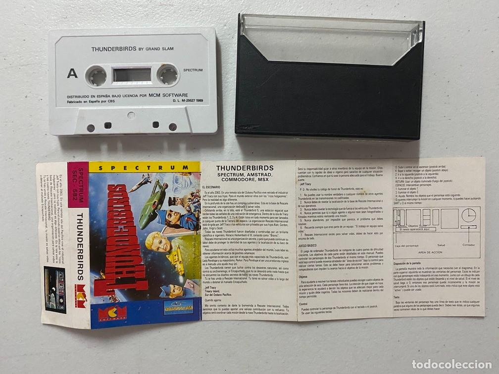 Videojuegos y consolas: THUNDERBIRDS - VIDEOJUEGO SPECTRUM - Foto 3