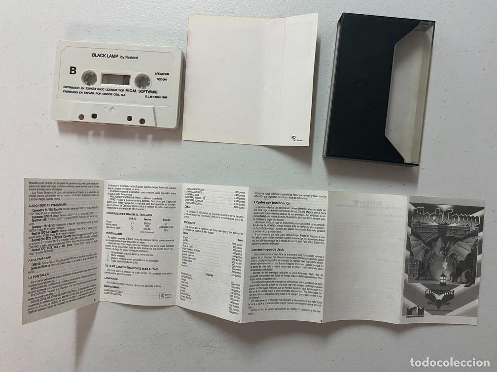 Videojuegos y consolas: BLACK LAMP - VIDEOJUEGO SPECTRUM - Foto 3