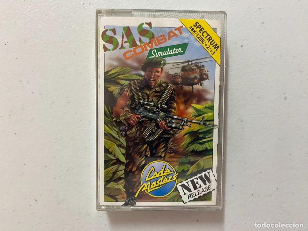 Videojuegos y consolas: SAS COMBAT SIMULATOR - VIDEOJUEGO SPECTRUM - Foto 1