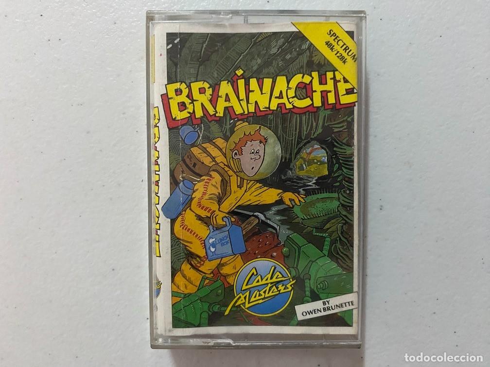 Videojuegos y consolas: BRAINACHE - VIDEOJUEGO SPECTRUM - Foto 1