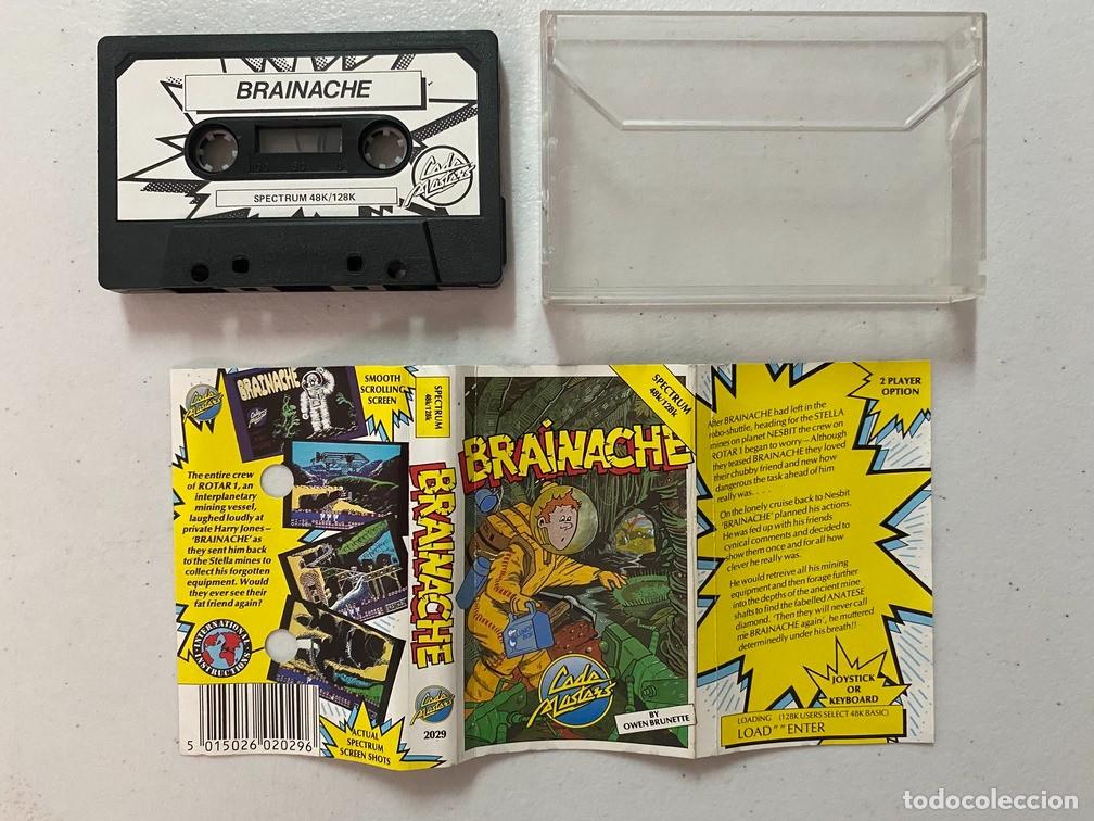 Videojuegos y consolas: BRAINACHE - VIDEOJUEGO SPECTRUM - Foto 3