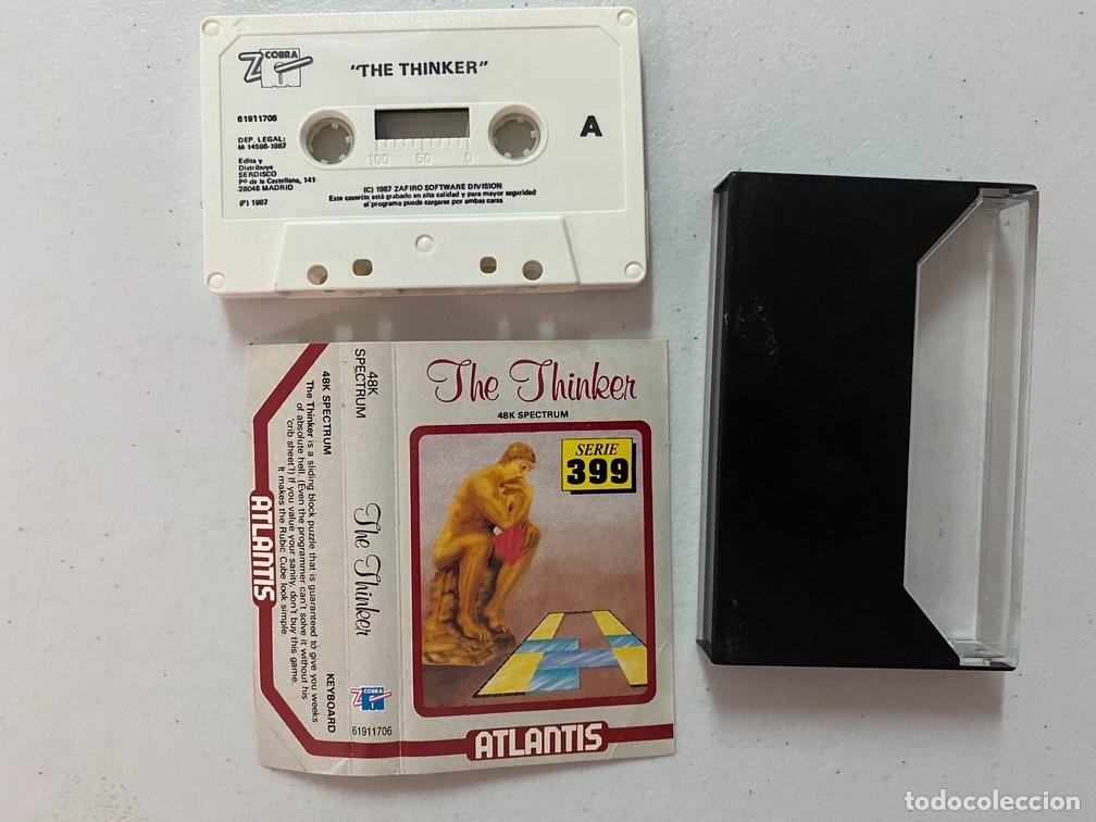 Videojuegos y consolas: THE THINKER - VIDEOJUEGO SPECTRUM - Foto 2