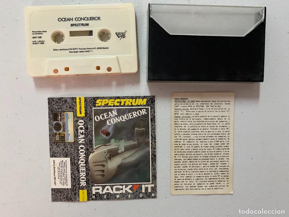 Videojuegos y consolas: OCEAN CONQUEROR - VIDEOJUEGO SPECTRUM - Foto 2