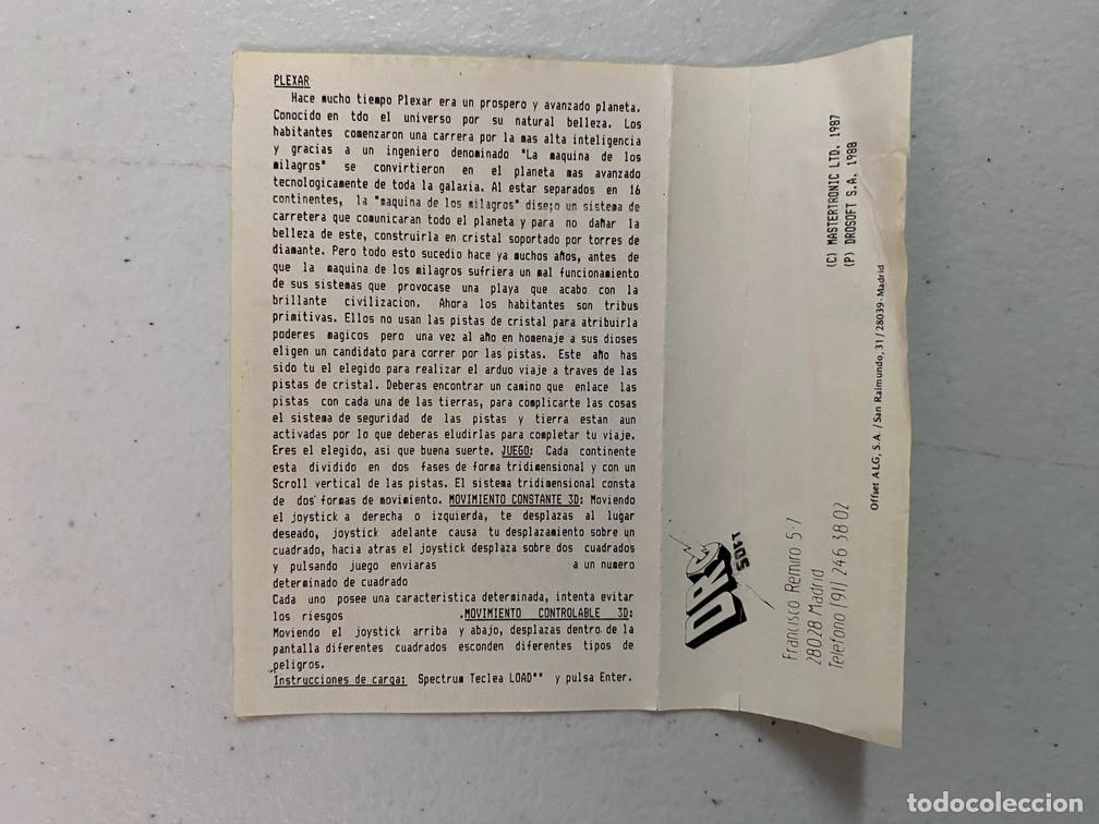 Videojuegos y consolas: PLEXAR - VIDEOJUEGO SPECTRUM - Foto 3