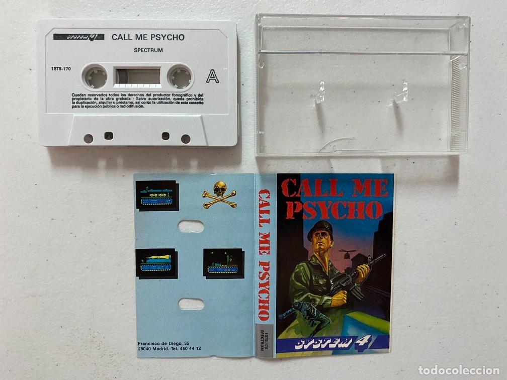 Videojuegos y consolas: CALL ME PSYCHO - VIDEOJUEGO SPECTRUM - Foto 3