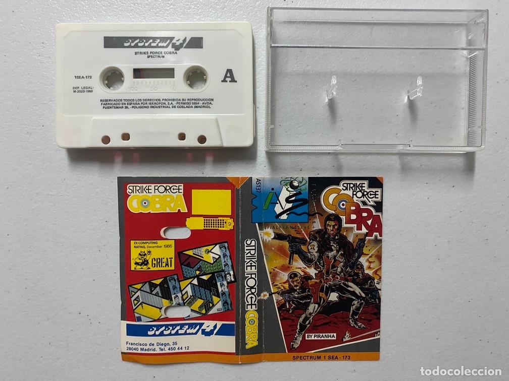 Videojuegos y consolas: STRIKE FORCE COBRA - VIDEOJUEGO SPECTRUM - Foto 3