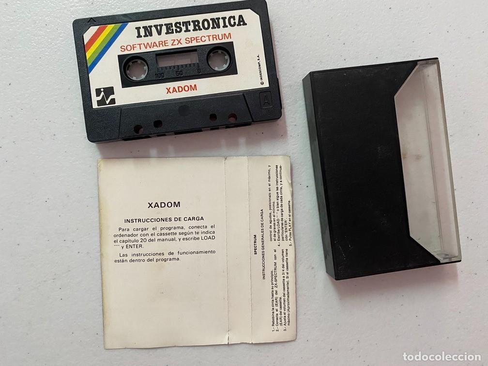 Videojuegos y consolas: XADOM - VIDEOJUEGO SPECTRUM - Foto 3