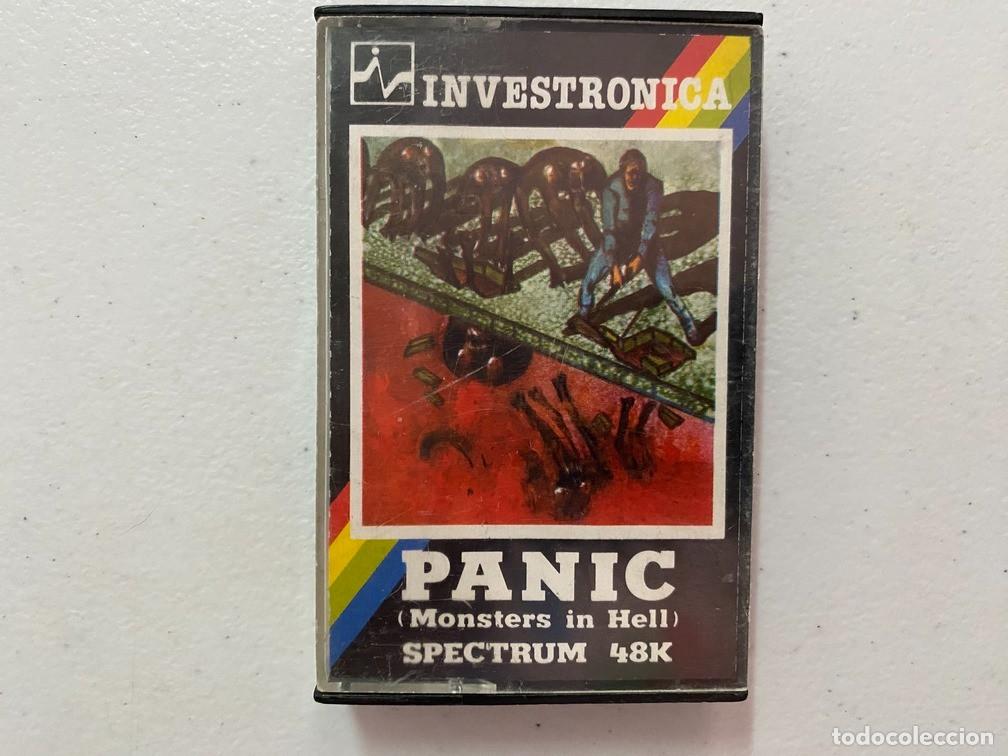Videojuegos y consolas: PANIC - VIDEOJUEGO SPECTRUM - Foto 1