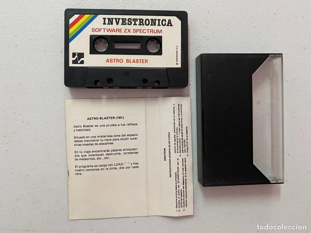 Videojuegos y consolas: ASTRO BLASTER - VIDEOJUEGO SPECTRUM - Foto 3