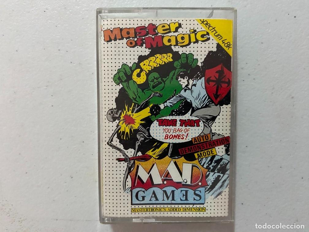 Videojuegos y consolas: MASTER OF MAGIC - VIDEOJUEGO SPECTRUM - Foto 1