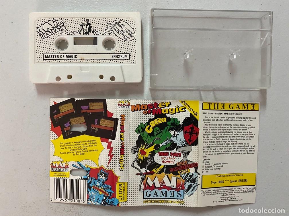 Videojuegos y consolas: MASTER OF MAGIC - VIDEOJUEGO SPECTRUM - Foto 3