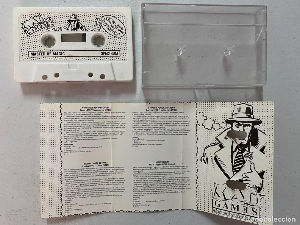 Videojuegos y consolas: MASTER OF MAGIC - VIDEOJUEGO SPECTRUM - Foto 4