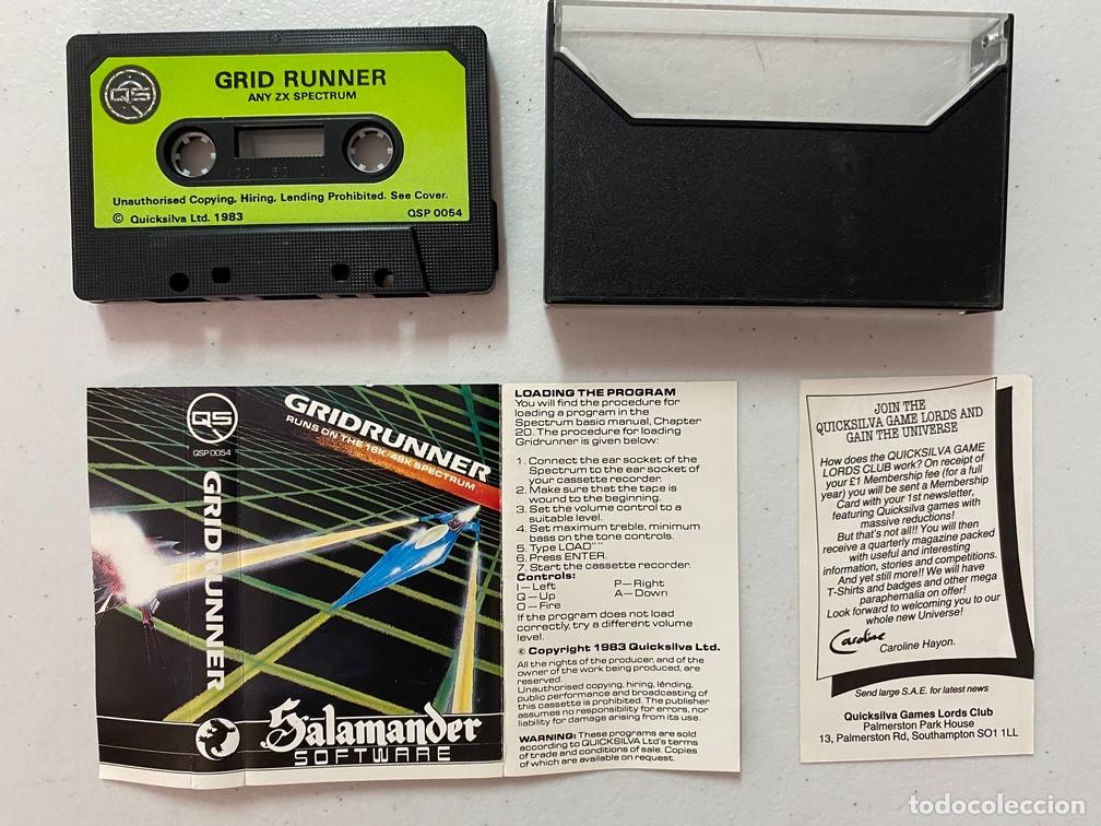 Videojuegos y consolas: GRIDRUNNER - VIDEOJUEGO SPECTRUM - Foto 2