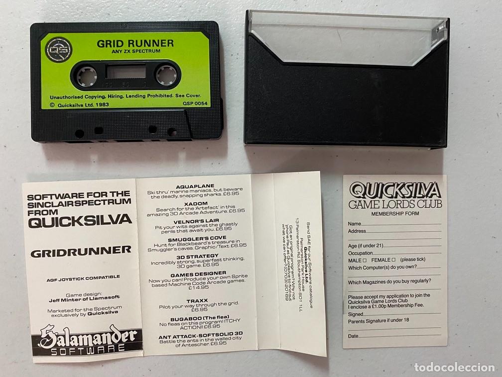 Videojuegos y consolas: GRIDRUNNER - VIDEOJUEGO SPECTRUM - Foto 3