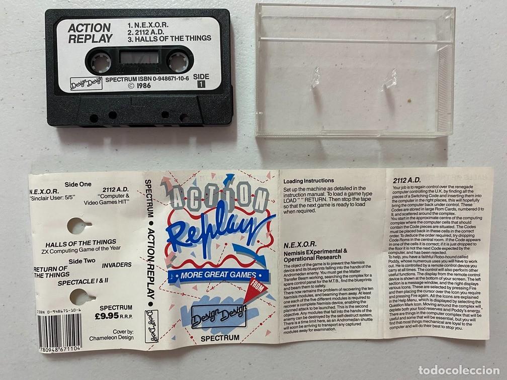 Videojuegos y consolas: ACTION REPLAY - VIDEOJUEGO SPECTRUM - Foto 3
