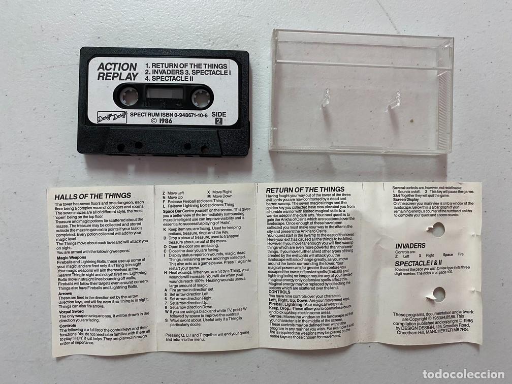 Videojuegos y consolas: ACTION REPLAY - VIDEOJUEGO SPECTRUM - Foto 4