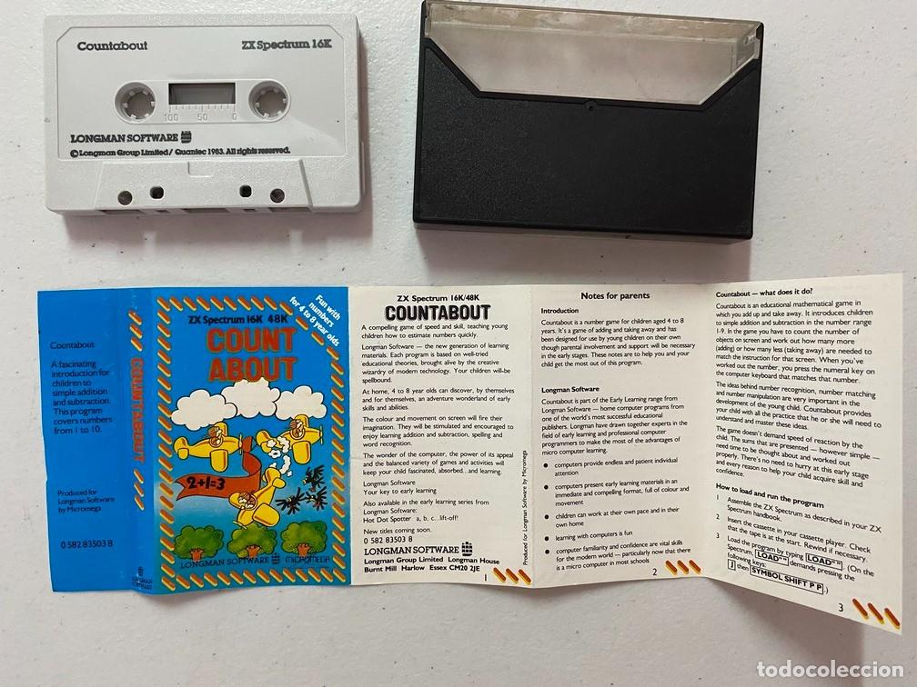 Videojuegos y consolas: COUNT ABOUT - VIDEOJUEGO SPECTRUM - Foto 2