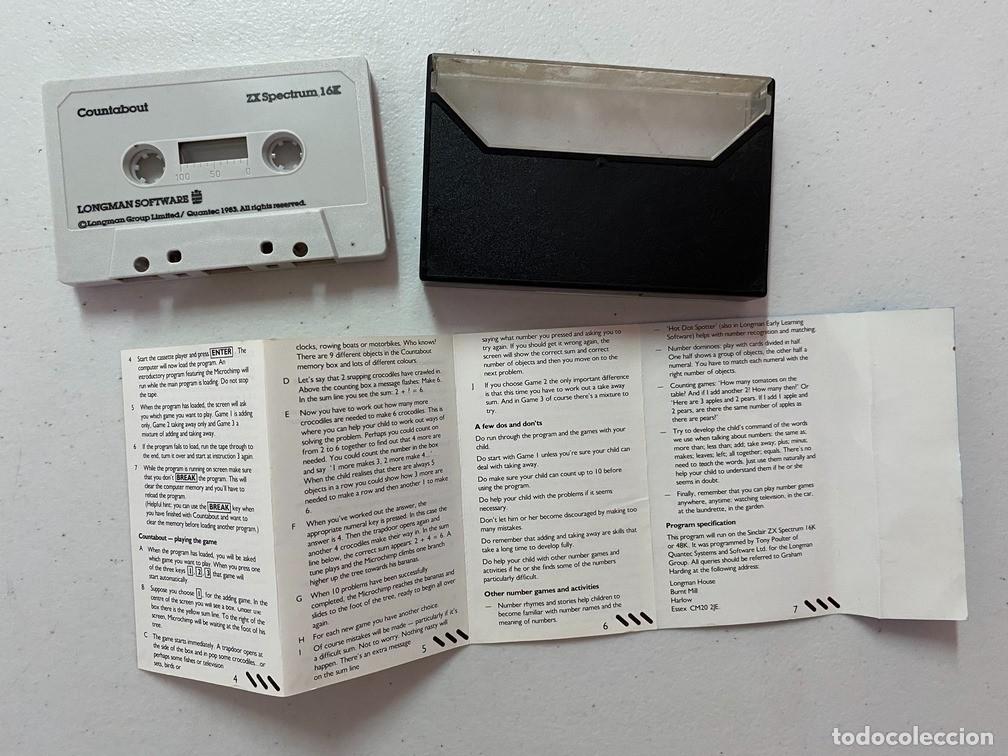 Videojuegos y consolas: COUNT ABOUT - VIDEOJUEGO SPECTRUM - Foto 3