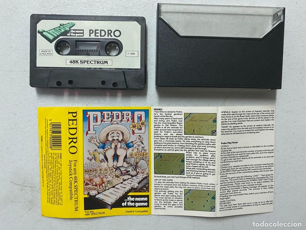 Videojuegos y consolas: PEDRO - VIDEOJUEGO SPECTRUM - Foto 2