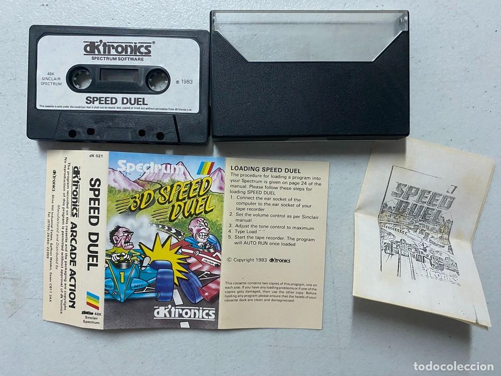 Videojuegos y consolas: 3D SPEED DUEL - VIDEOJUEGO SPECTRUM - Foto 2