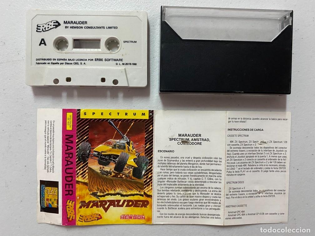 Videojuegos y consolas: MARAUDER - VIDEOJUEGO SPECTRUM - Foto 2