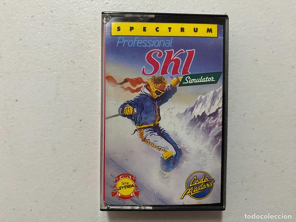 Videojuegos y consolas: PROFESSIONAL SKI SIMULATOR - VIDEOJUEGO SPECTRUM - Foto 1