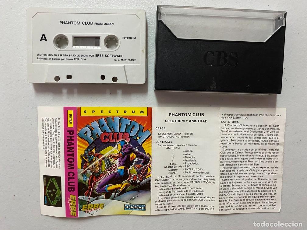 Videojuegos y consolas: PHANTOM CLUB - VIDEOJUEGO SPECTRUM - Foto 2