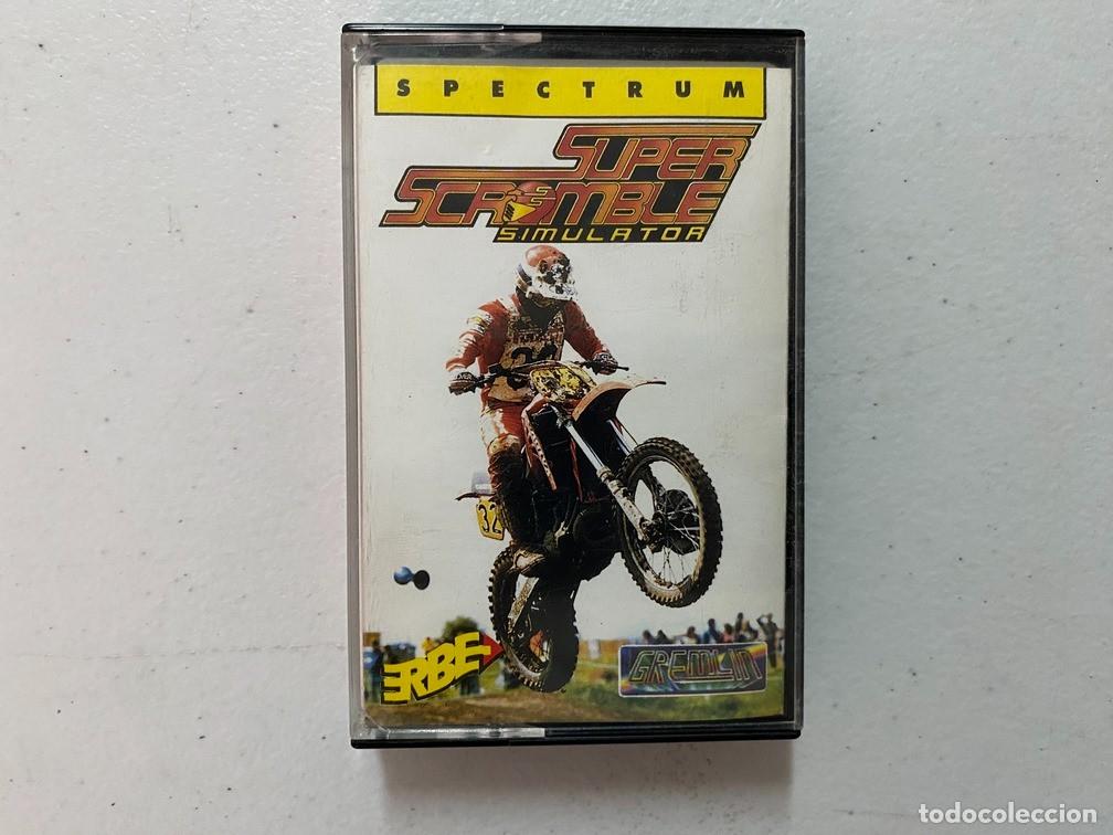 Videojuegos y consolas: SUPER SCRAMBLE SIMULATOR - VIDEOJUEGO SPECTRUM - Foto 1