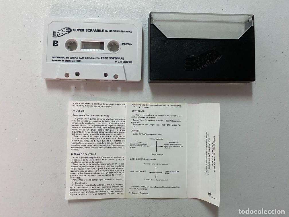 Videojuegos y consolas: SUPER SCRAMBLE SIMULATOR - VIDEOJUEGO SPECTRUM - Foto 3