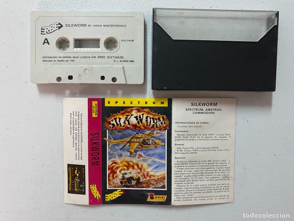 Videojuegos y consolas: SILKWORM - VIDEOJUEGO SPECTRUM - Foto 2