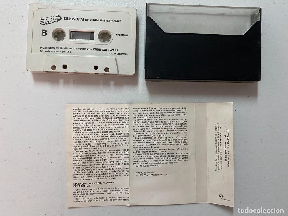 Videojuegos y consolas: SILKWORM - VIDEOJUEGO SPECTRUM - Foto 3