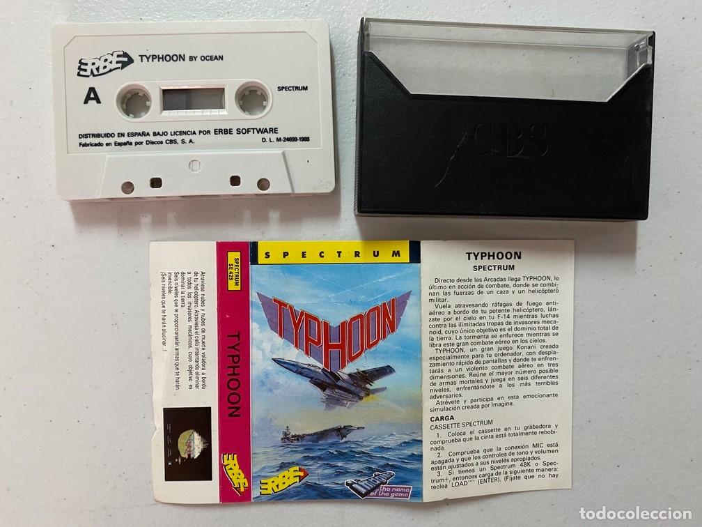 Videojuegos y consolas: TYPHOON - VIDEOJUEGO SPECTRUM - Foto 2