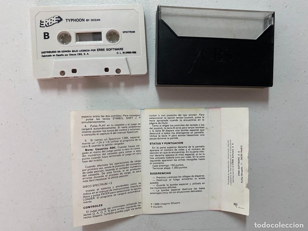 Videojuegos y consolas: TYPHOON - VIDEOJUEGO SPECTRUM - Foto 3